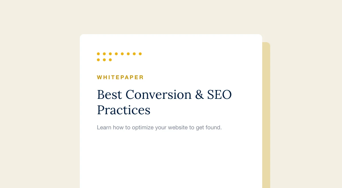 Best Conversion and SEO Practices