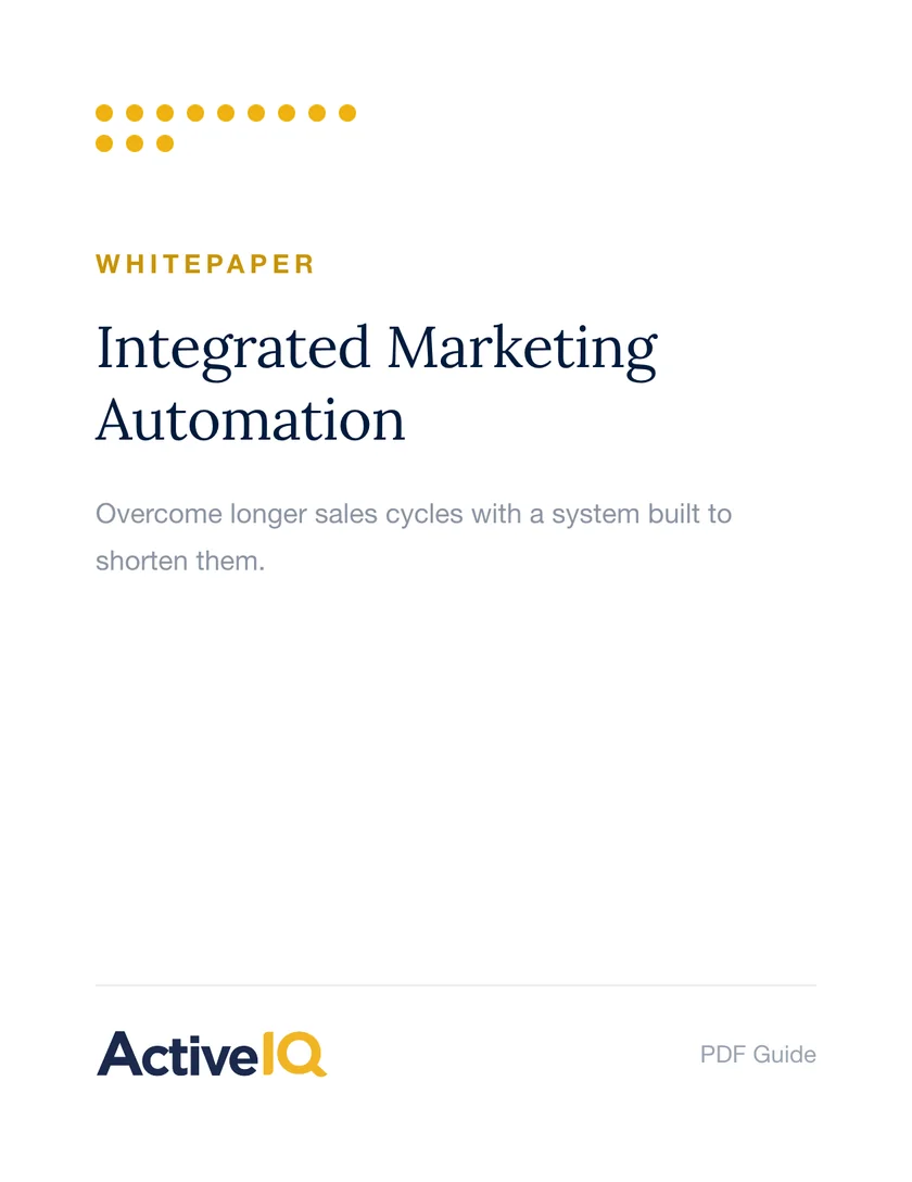 Whitepaper: Integrated Marketing Automation