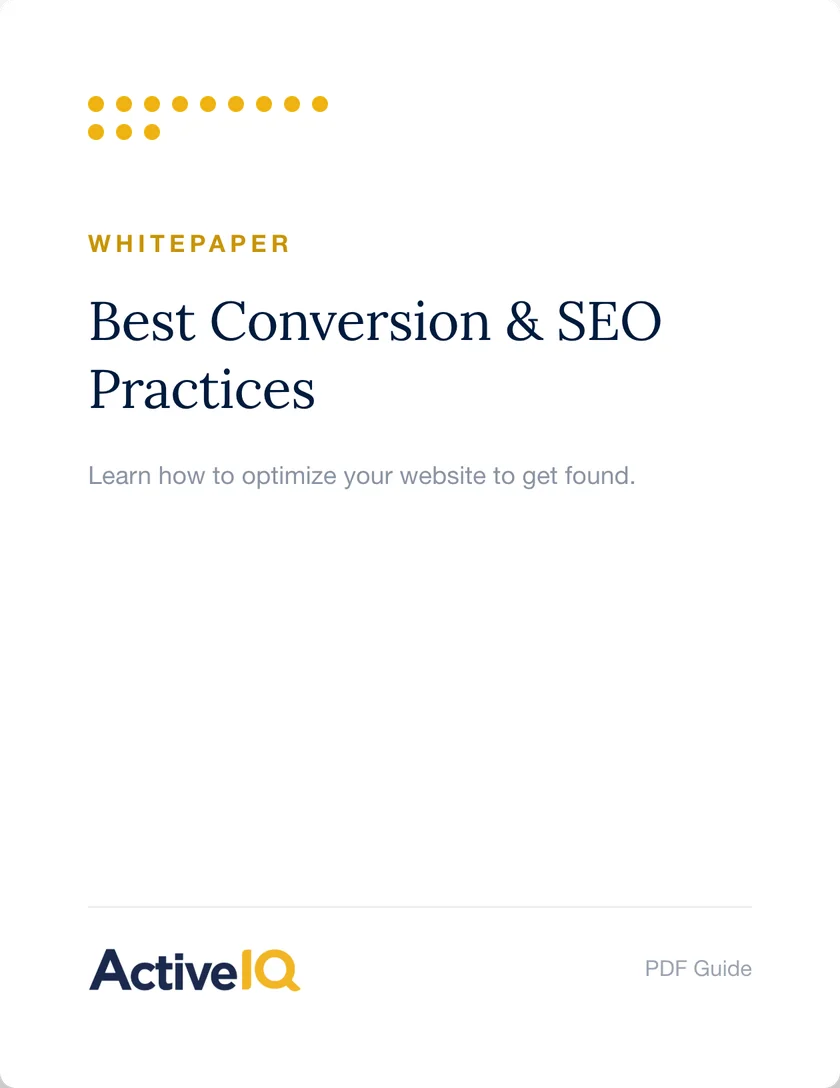 Whitepaper: Best Conversion & SEO Practices